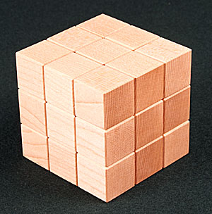 Four-Piece Interlocking Cube