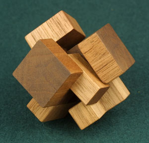 Sonneveld's Three-Piece Burr - Partially Disassembled