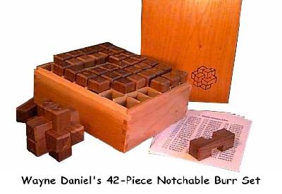 42-Piece Burr Set (Interlocking Puzzles)